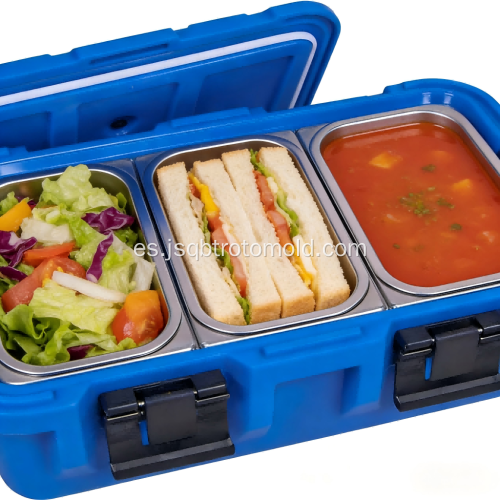 Bandeja de almacenamiento para calentar alimentos, catering